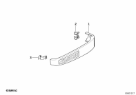 R1150GS ADV (R21A) SPARK PLUG COVER parts diagram