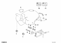 R1150GS ADV (R21A) FUEL TANK/ATTACHING PARTS parts diagram