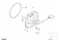 R1150GS ADV (R21A) PETROL GAUGE parts diagram