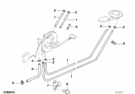 R1150GS ADV (R21A) FUEL TANK VENTILATION/ATTACHING PARTS parts diagram