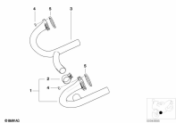 R1150GS ADV (R21A) EXHAUST MANIFOLD parts diagram