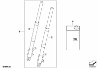 R1150GS ADV (R21A) FORK LEG parts diagram