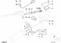 R1150GS ADV (R21A) SINGLE PARTS, CLUTCH FITTING parts diagram