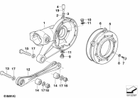 R1150GS ADV (R21A) REAR-AXLE-DRIVE PARTS parts diagram