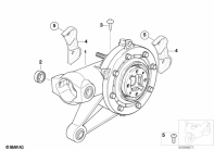R1150GS ADV (R21A) REAR-AXLE-DRIVE parts diagram
