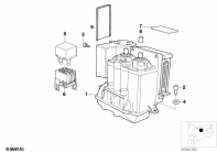 R1150GS ADV (R21A) PRESSURE MODULATOR ABS parts diagram