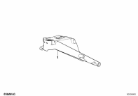 R1150GS ADV (R21A) FRONT FRAME parts diagram