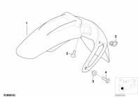 R1150GS ADV (R21A) WHEEL COVER, LOWER parts diagram