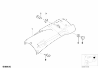R1150GS ADV (R21A) WHEEL COVER, REAR parts diagram
