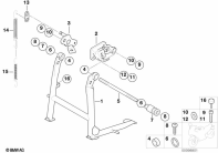 R1150GS ADV (R21A) CENTER STAND parts diagram
