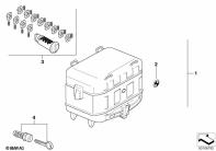 R1150GS ADV (R21A) TOP CASE parts diagram