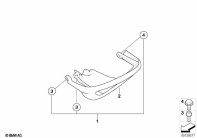 R1150GS ADV (R21A) SAFETY BAR FOR DOUBLE-IGNITION parts diagram