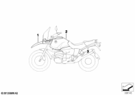 R1150GS ADV (R21A) PRIMED PARTS parts diagram