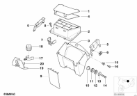 R1150GS ADV (R21A) WIRING BOX/FUXE BOX/MOUNTING PARTS parts diagram