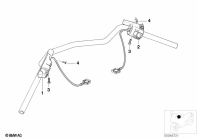 R1150GS ADV (R21A) COMBINATION SWITCH AT HANDLEBAR parts diagram