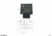 R1150GS ADV (R21A) TURN SIGNAL RELAY parts diagram