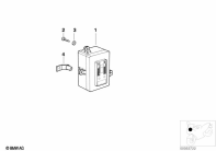 R1150GS ADV (R21A) DRIVERS INFORMATION DISPLAY parts diagram