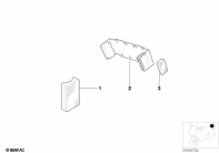 R1150GS ADV (R21A) REFLECTORS parts diagram