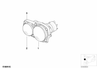 R1150GS ADV (R21A) HEADLIGHT parts diagram