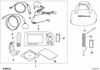 R1150GS ADV (R21A) BMW MOTORCYCLE NAVIGATOR, EUROPE parts diagram