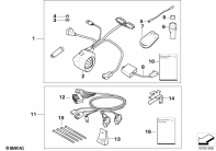 R1150GS ADV (R21A) ALARM SYSTEMS 5.1 parts diagram