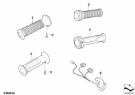 R1150GS ADV (R21A) HANDLEBAR GRIP, HEATED parts diagram