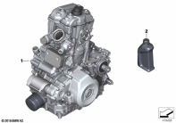G310GS 16 (K02) ENGINE parts diagram