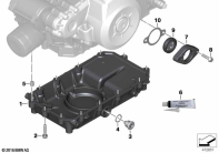 G310GS 16 (K02) OIL PAN/OIL LEVEL INDICATOR parts diagram