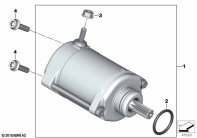 G310GS 16 (K02) STARTER parts diagram