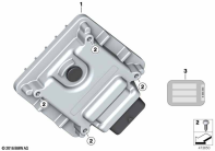 G310GS 16 (K02) CONTROL UNIT BMS-E2B parts diagram