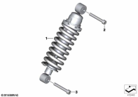G310GS 16 (K02) SPRING STRUT parts diagram