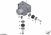 G310GS 16 (K02) PRESSURE MODULATOR ABS parts diagram
