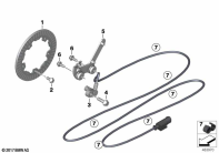 G310GS 16 (K02) FRONT WHEELSPEED SENSOR parts diagram