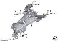 G310GS 16 (K02) LICENSE PLATE HOLDER parts diagram