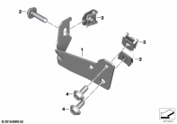 G310GS 16 (K02) TRIM BRACKET, RIGHT parts diagram