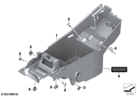 G310GS 16 (K02) BATTERY TRAY parts diagram