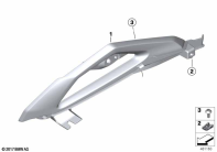 G310GS 16 (K02) COVER PANEL FRONT PANEL CARRIER parts diagram