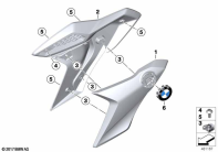 G310GS 16 (K02) SIDE TRIM PANEL FRONT BLANK parts diagram