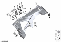 G310GS 16 (K02) GRILL COVER parts diagram