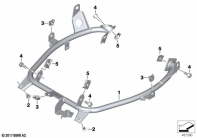 G310GS 16 (K02) HOLDER FRONT PANEL CARRIER parts diagram