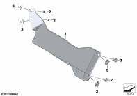 G310GS 16 (K02) AIR-DISCHARGE DUCT parts diagram