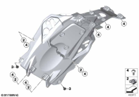 G310GS 16 (K02) LOWER REAR SECTION parts diagram
