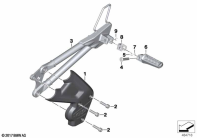 G310GS 16 (K02) FOOTPEG SYSTEM parts diagram