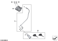 G310GS 16 (K02) SEAT BENCH LOCK parts diagram