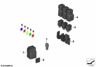 G310GS 16 (K02) RELAYS AND FUSES parts diagram