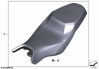 G310GS 16 (K02) BENCH SEAT, HIGH parts diagram