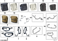 G310GS 16 (K02) SIDE BAGS parts diagram