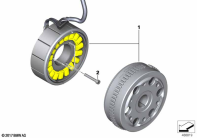 F750GS (K80) ALTERNATOR parts diagram
