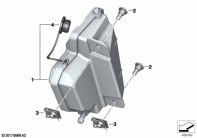 F750GS (K80) EXPANSION TANK parts diagram
