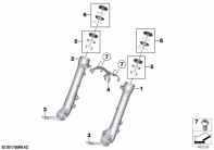 F750GS (K80) FORK SLIDER parts diagram